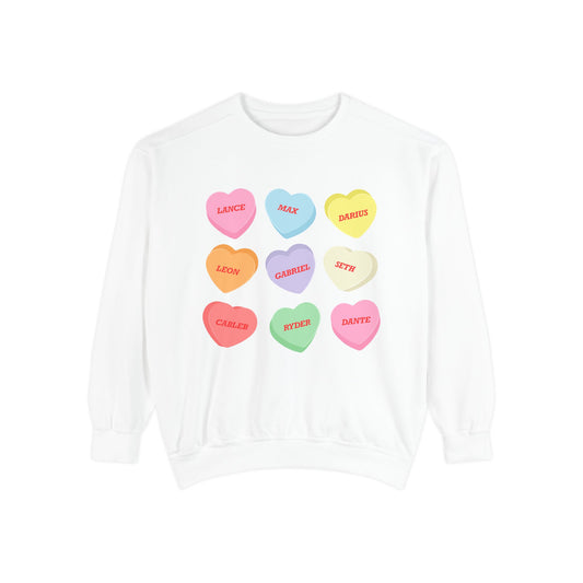 Zodiac Academy/ Ruthless Boys Candy Hearts Sweatshirt