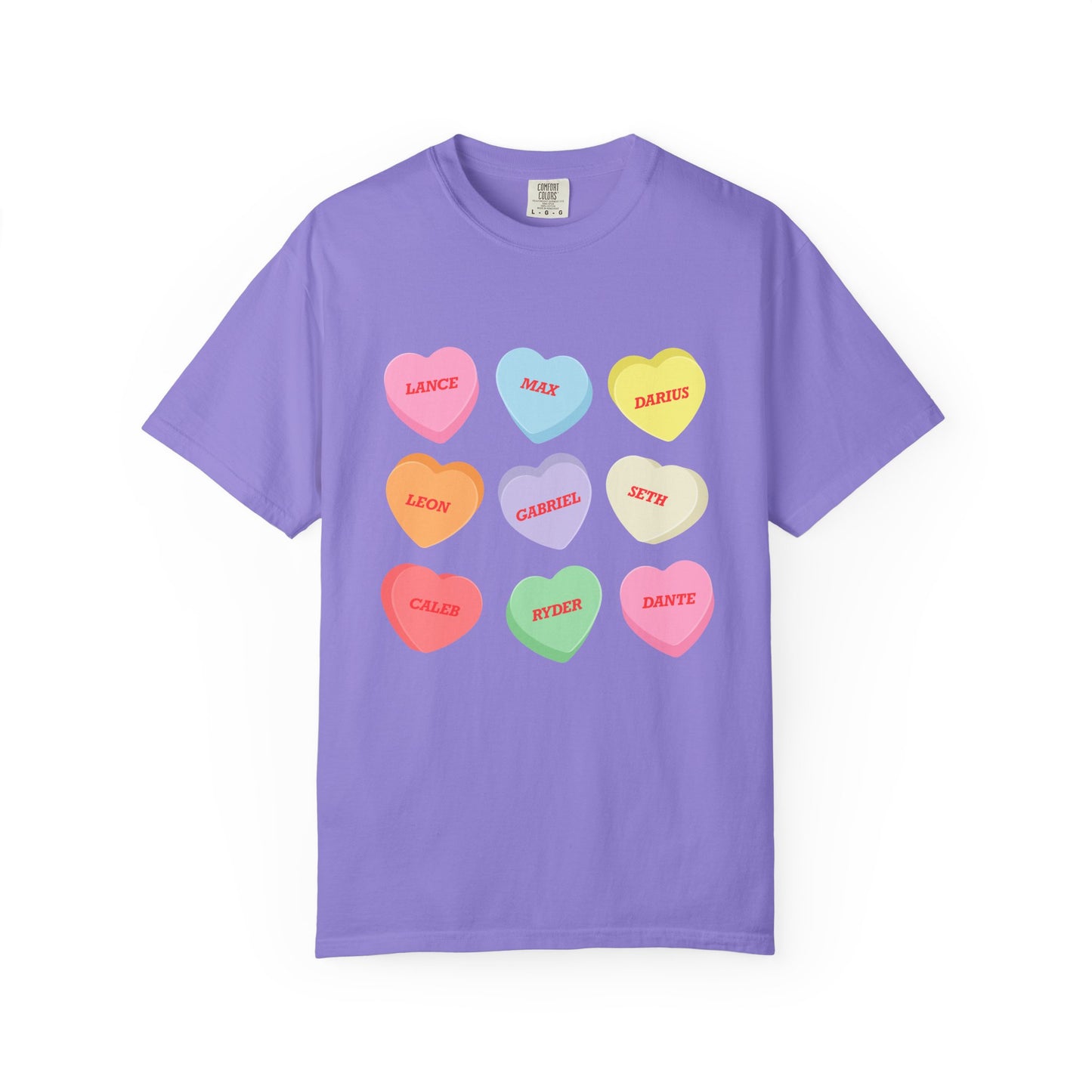 Zodiac Boys Candy Hearts Tee