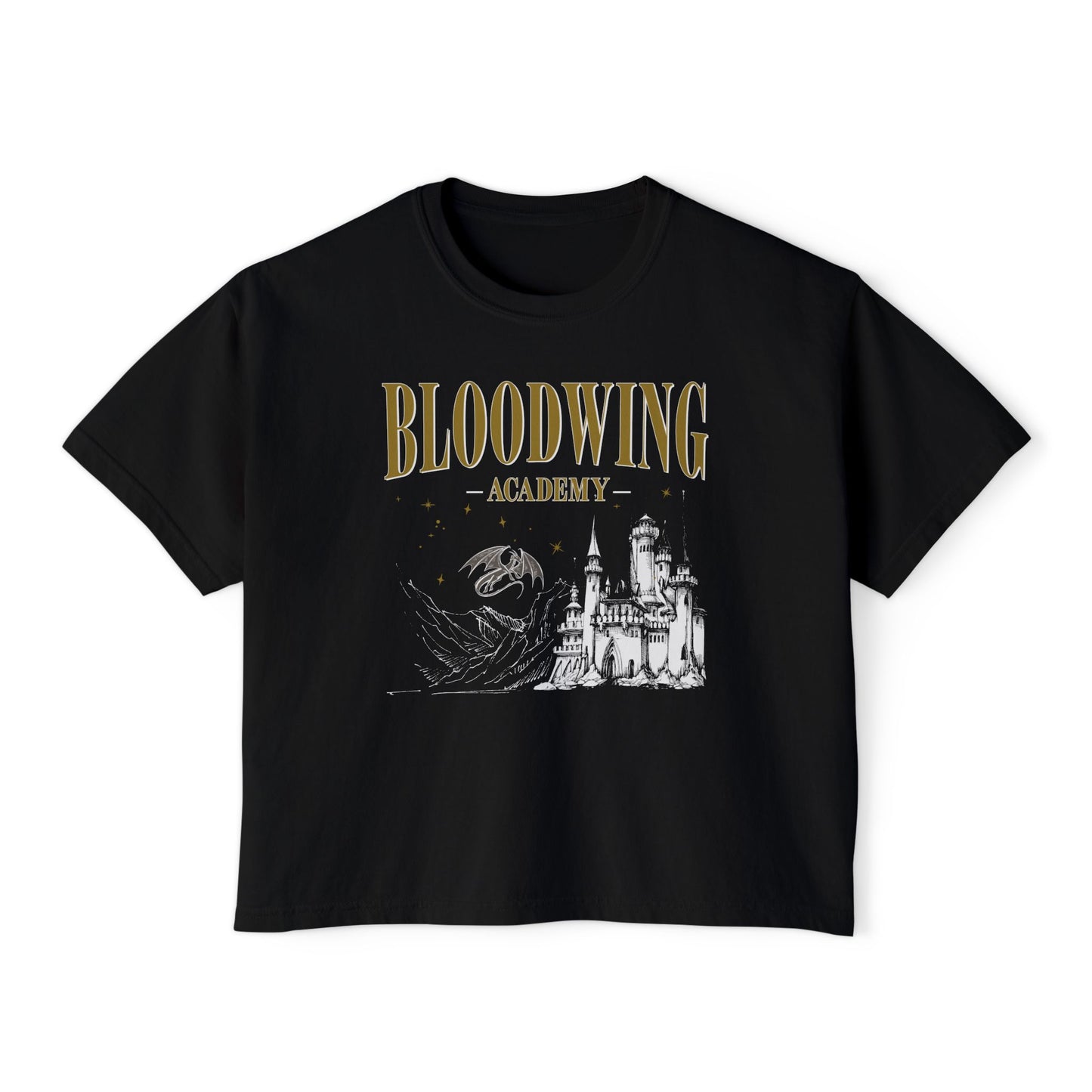 Bloodwing Academy Castle Crop Top
