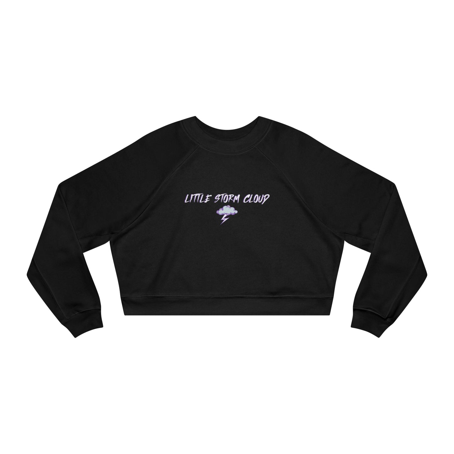 Little Storm Cloud Crop Sweatshirt