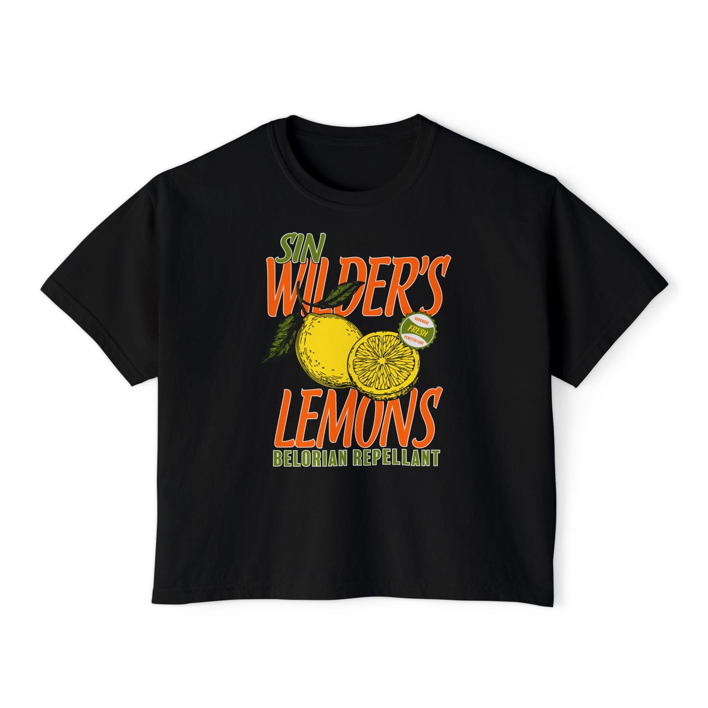 Sin Wilder's Lemons Crop Top