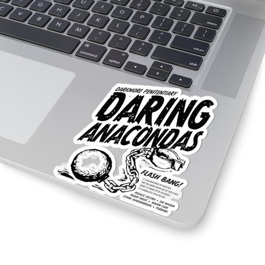 Daring Anacondas Sticker
