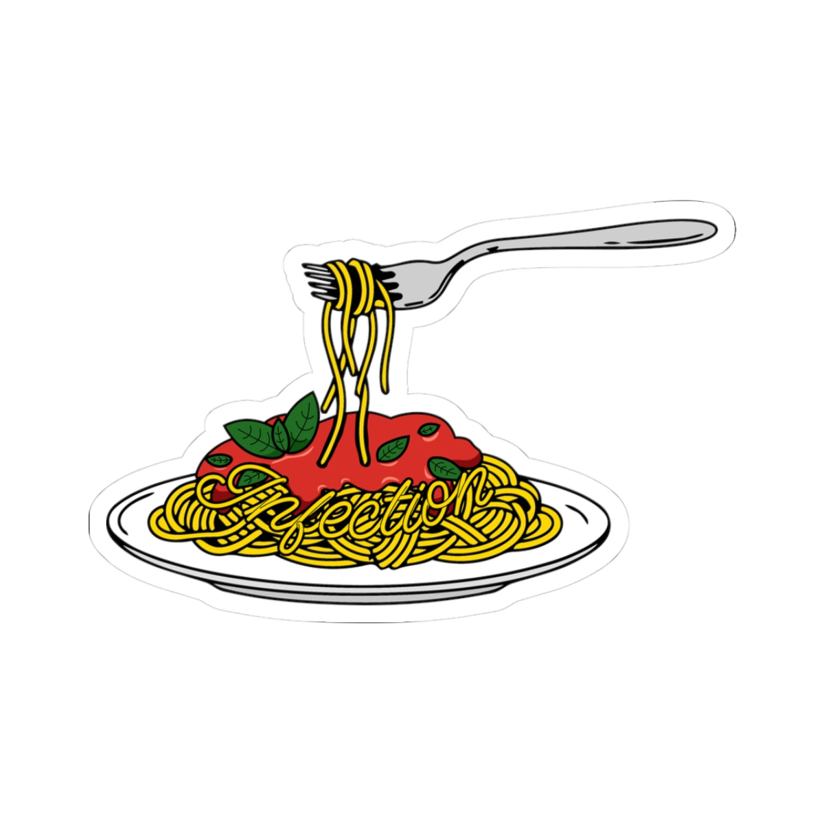 Infection Pasta Sticker