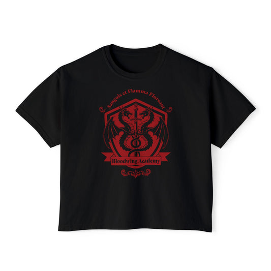 Bloodwing Academy Crest Crop Top
