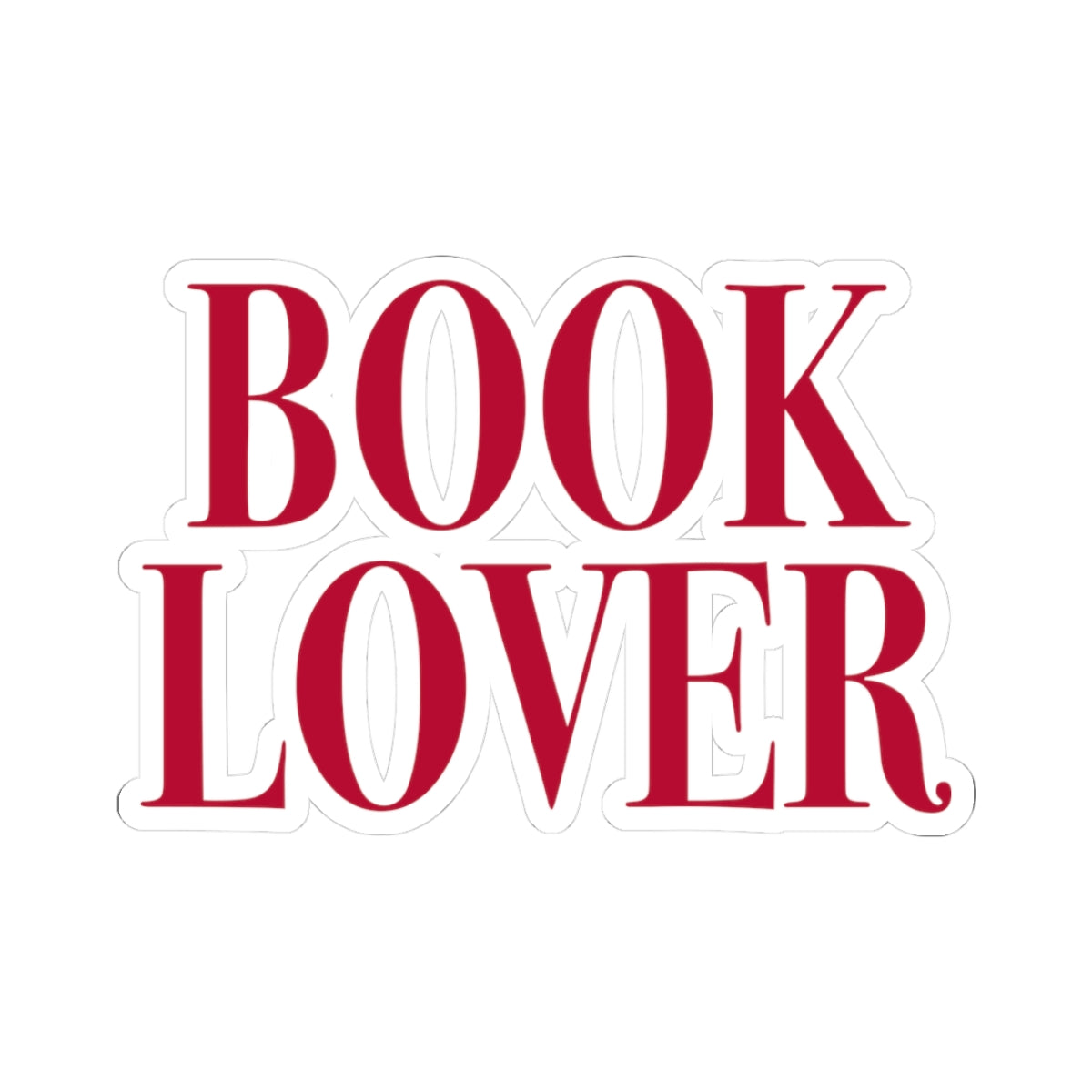 Book Lover Sticker