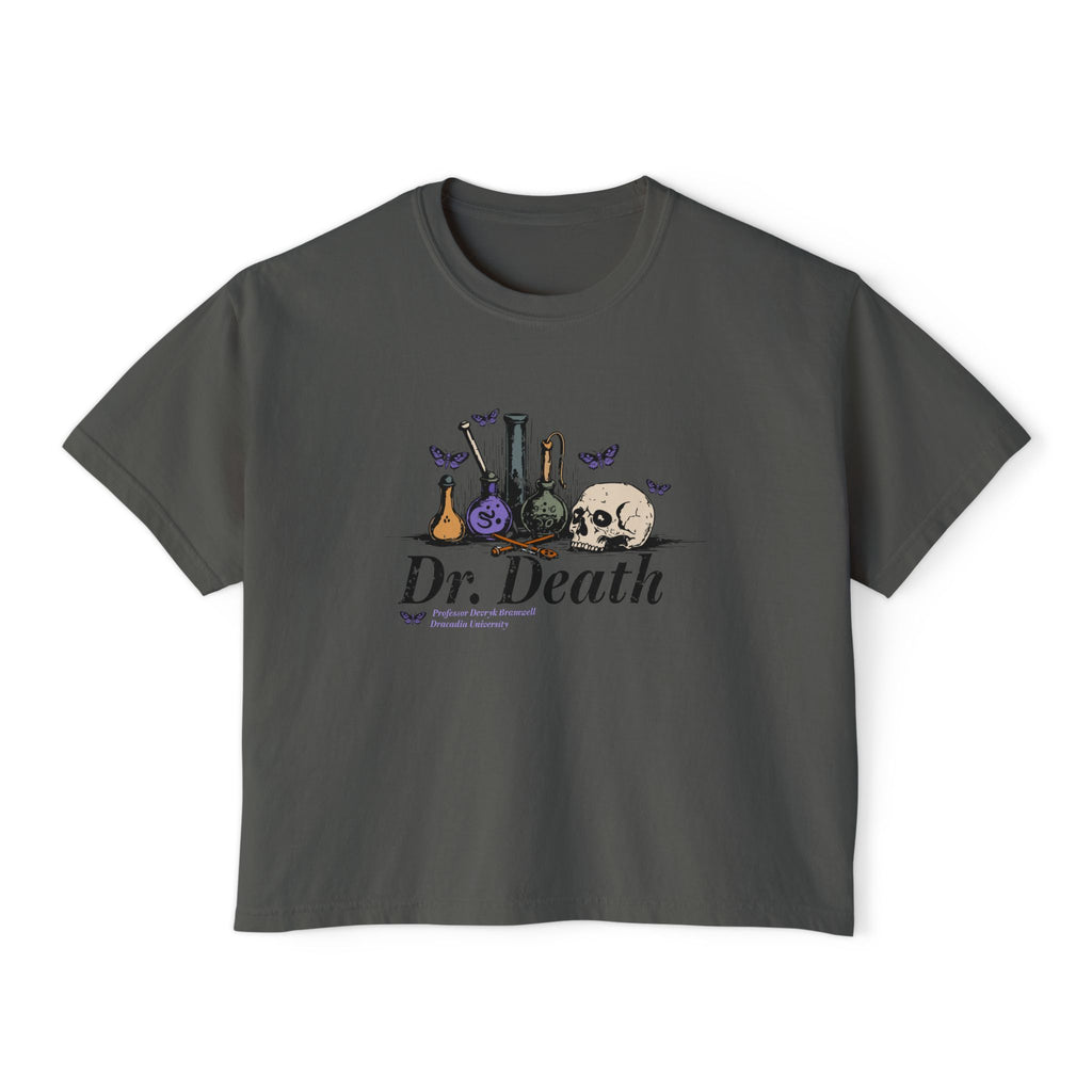 Dr. Death/ Professor Bramwell Crop Top