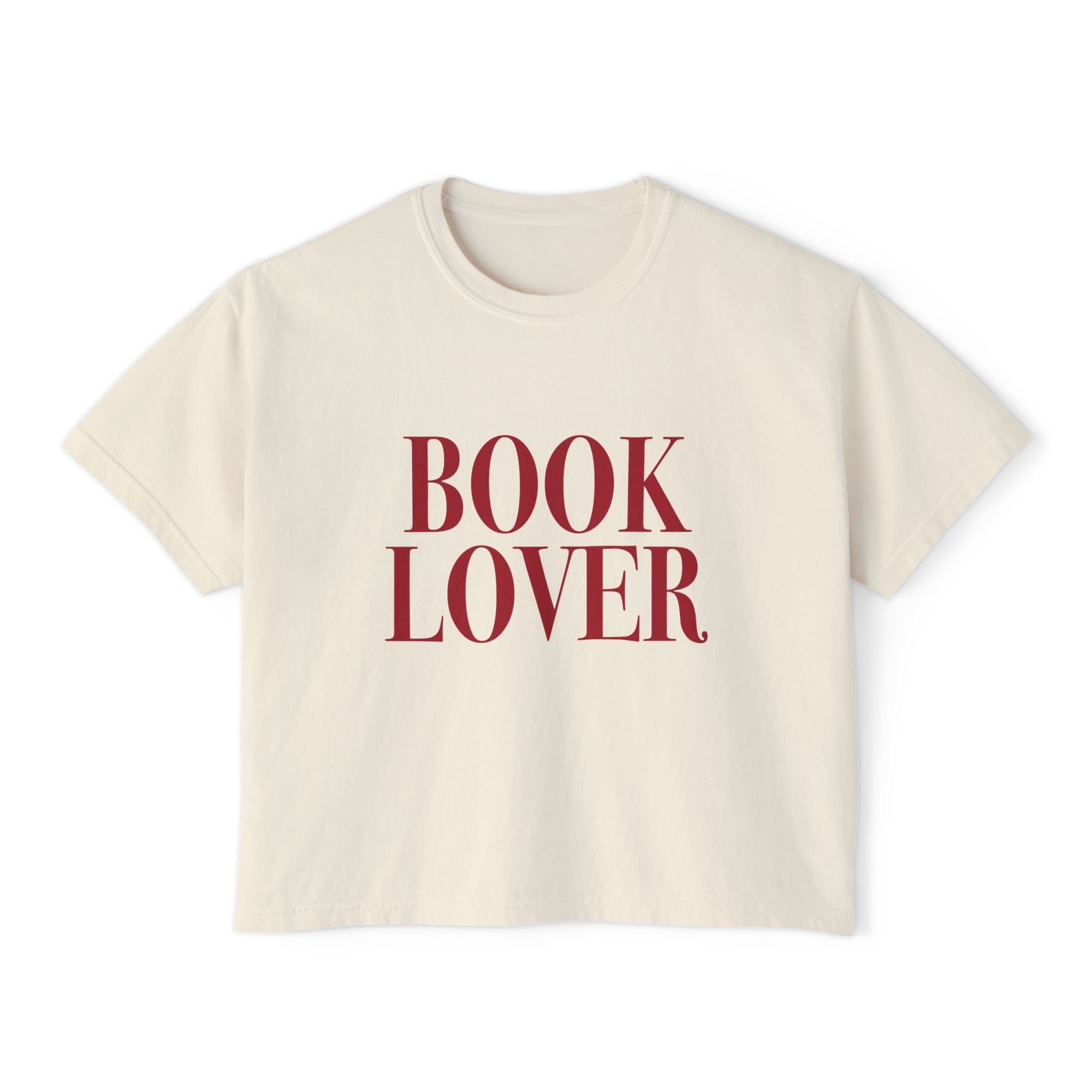 Book Lover Crop Top