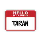 Taran Nametag. Sticker