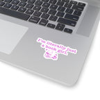 Literally Just a Book Girl Sticker