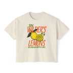 Sin Wilder's Lemons Crop Top