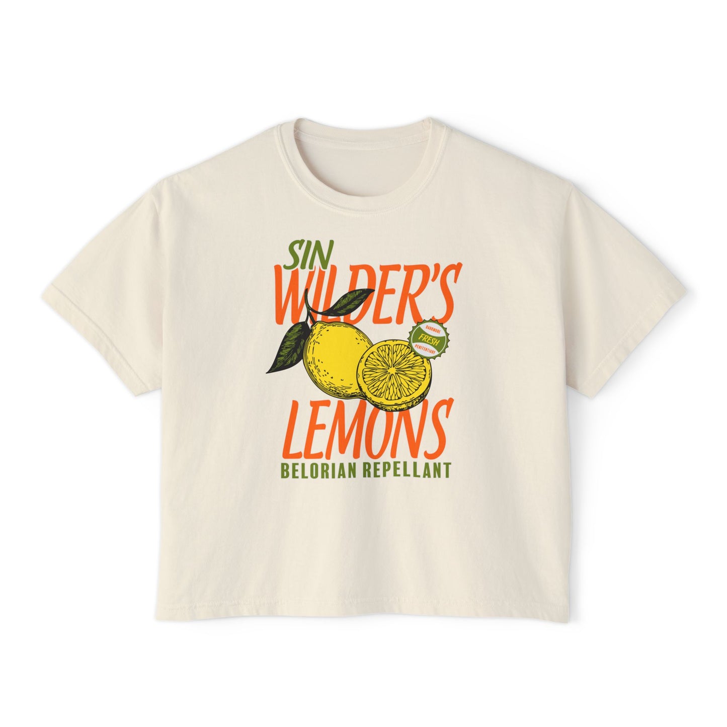 Sin Wilder's Lemons Crop Top