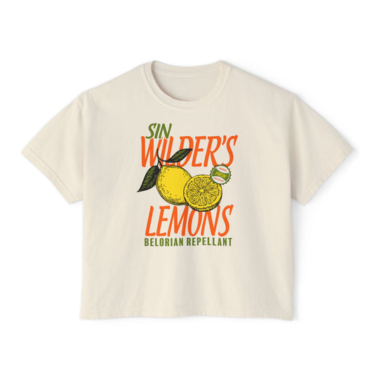 Sin Wilder's Lemons Crop Top