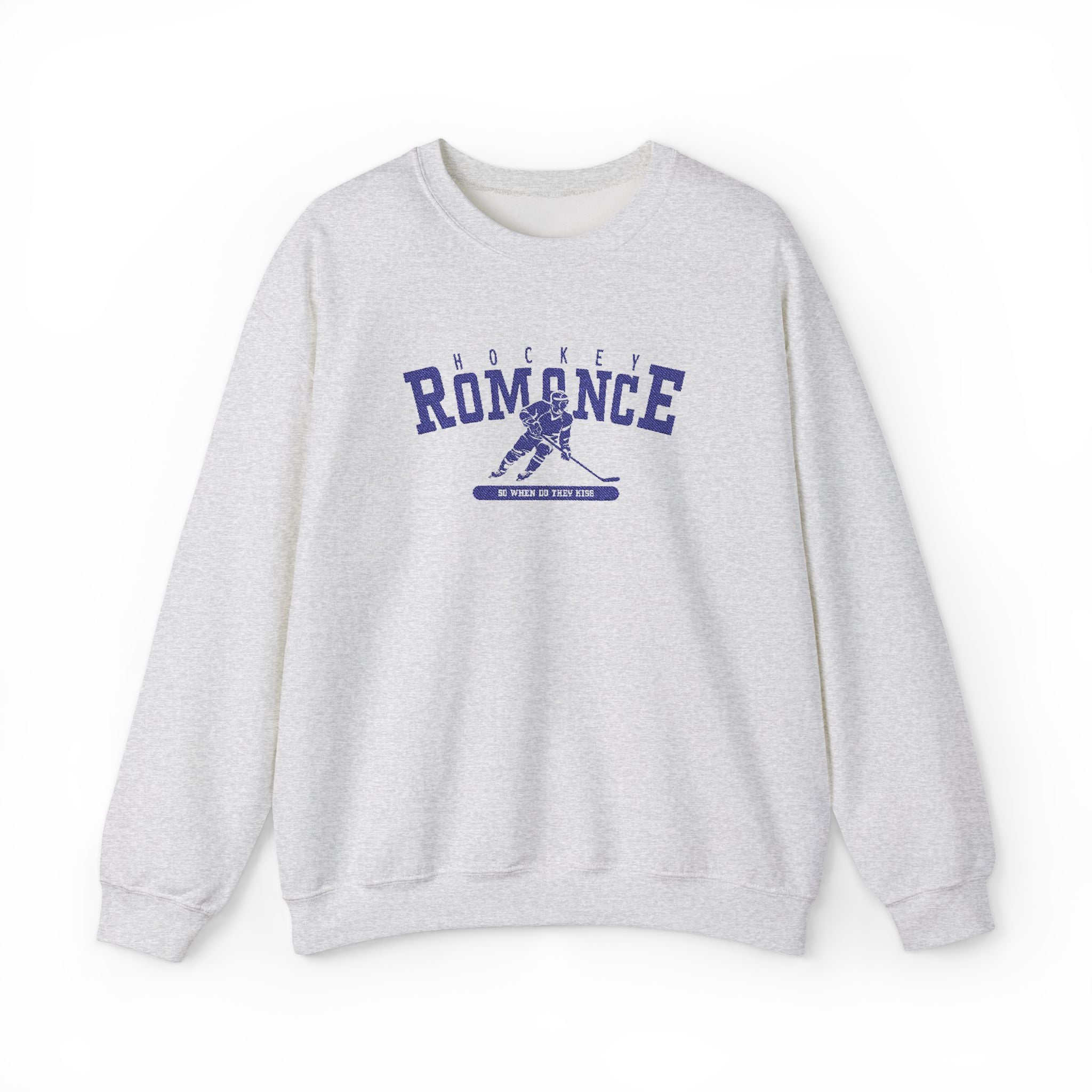 Hockey Romance Embroidered Sweatshirt