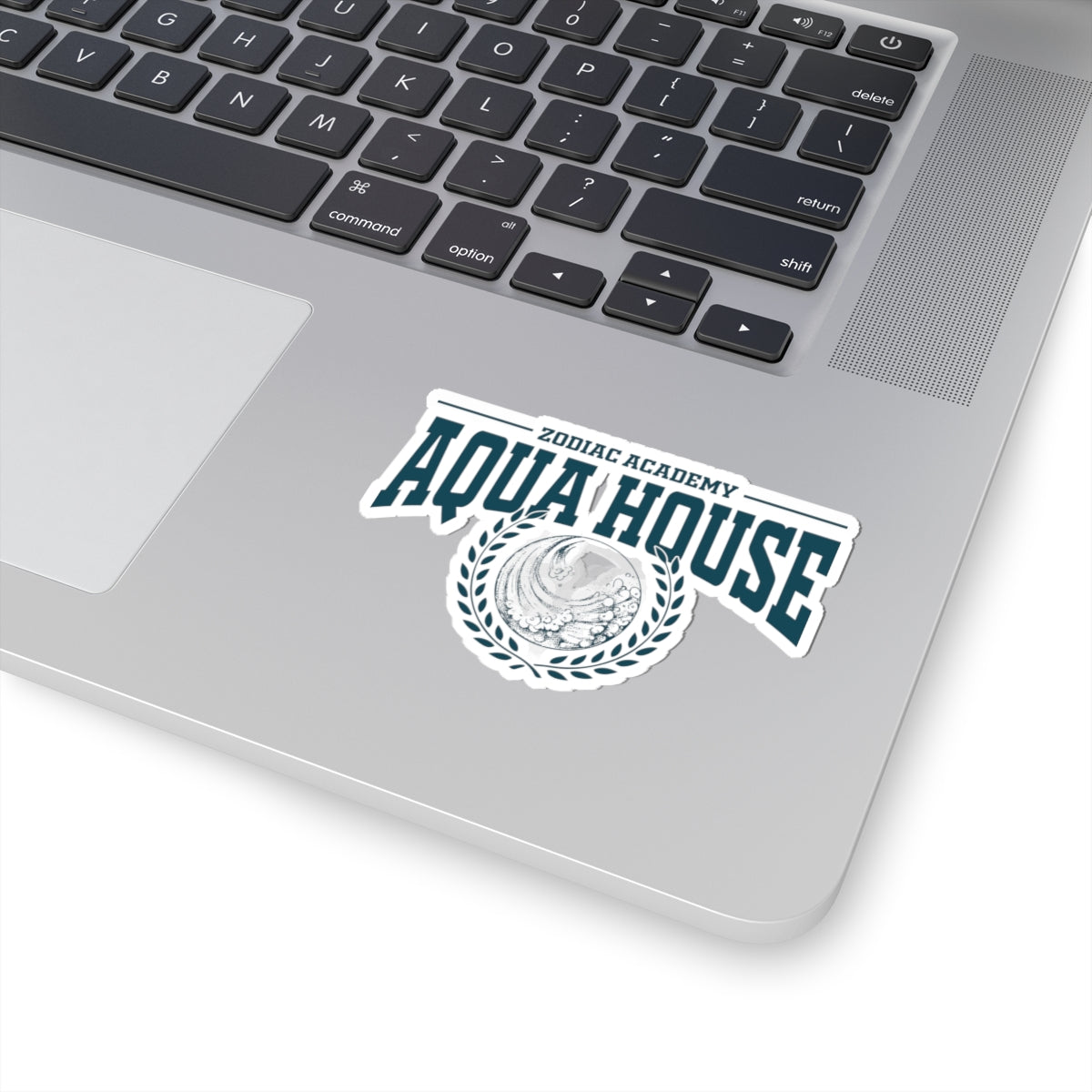 Aqua House Sticker