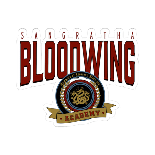 Bloodwing Academy Crest Sticker