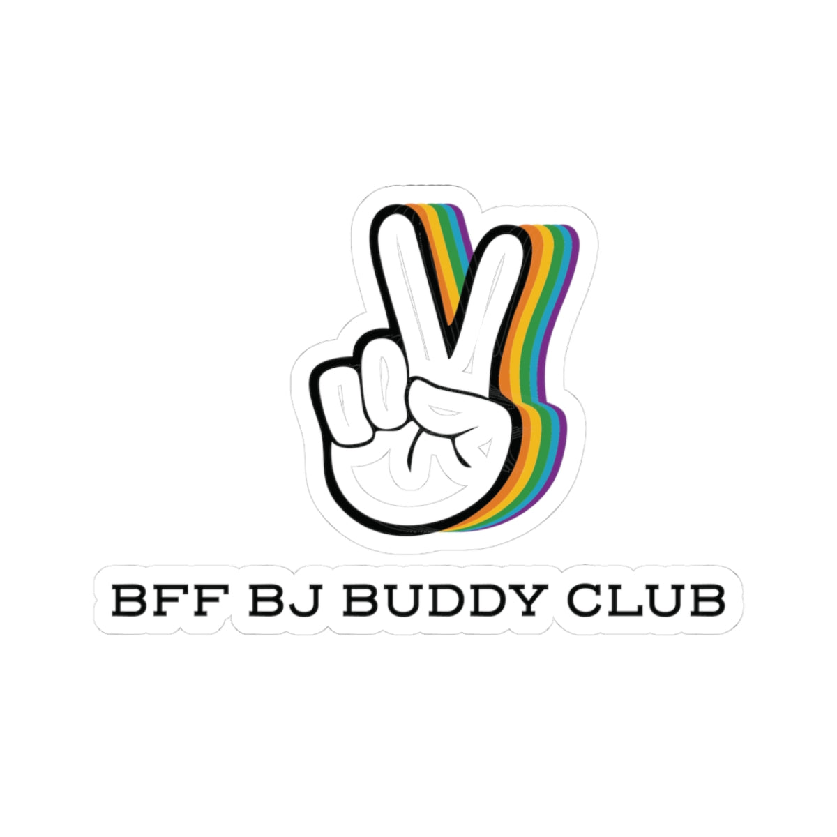 BFF BJ Buddy Sticker