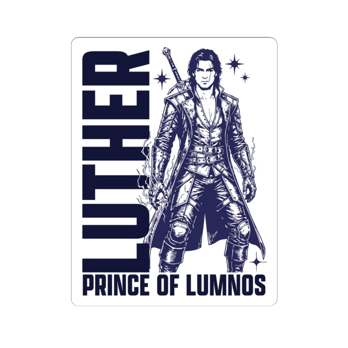 Luther Corbois Sticker