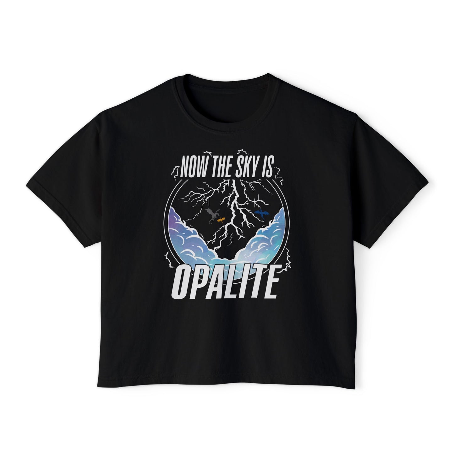 Opalite Dragons Crop Top