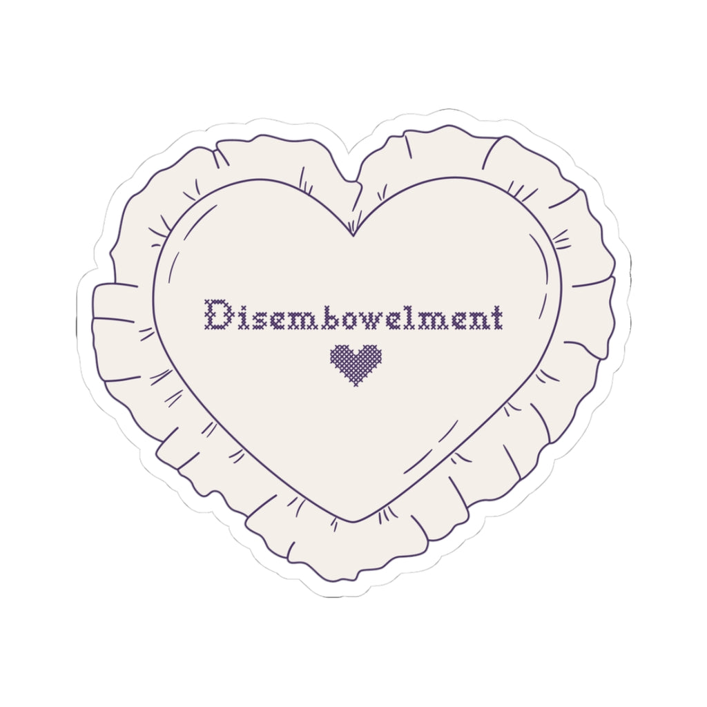 Disembowelment Embroidery Sticker