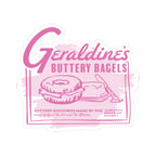 Geraldine's Bagels Sticker
