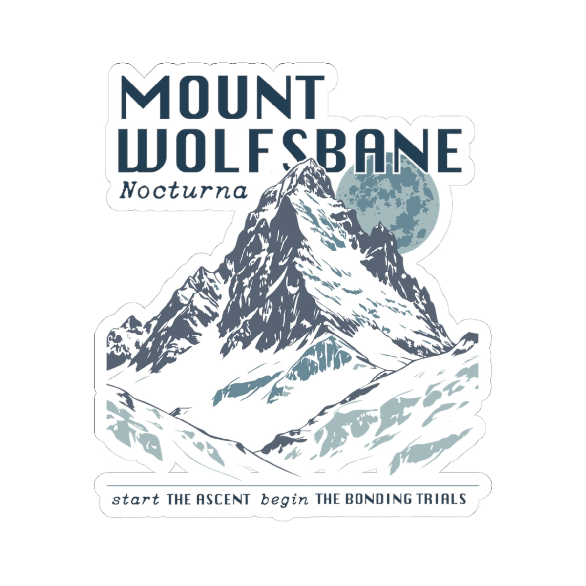 Mount Wolfsbane Sticker