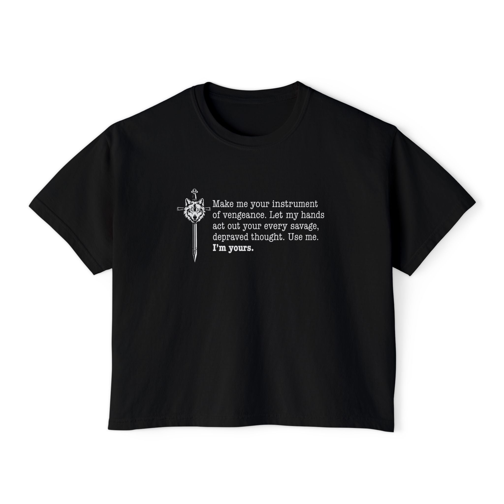 Use Me, I'm Yours Crop Top