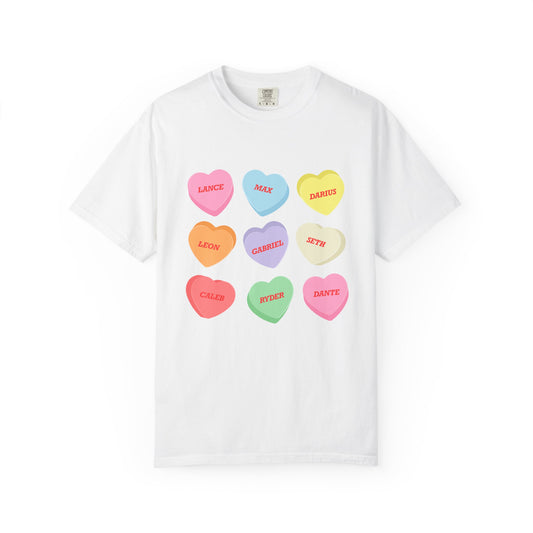 Zodiac Boys Candy Hearts Tee