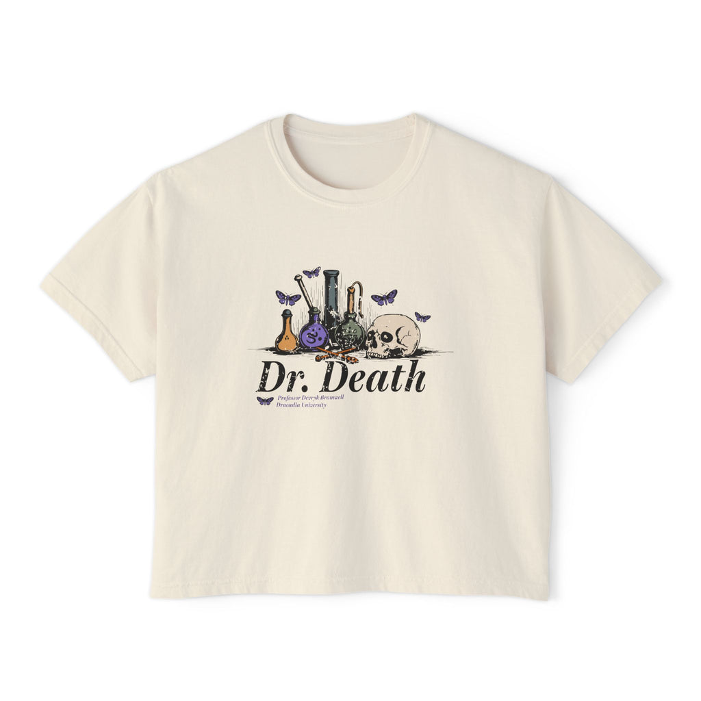 Dr. Death/ Professor Bramwell Crop Top