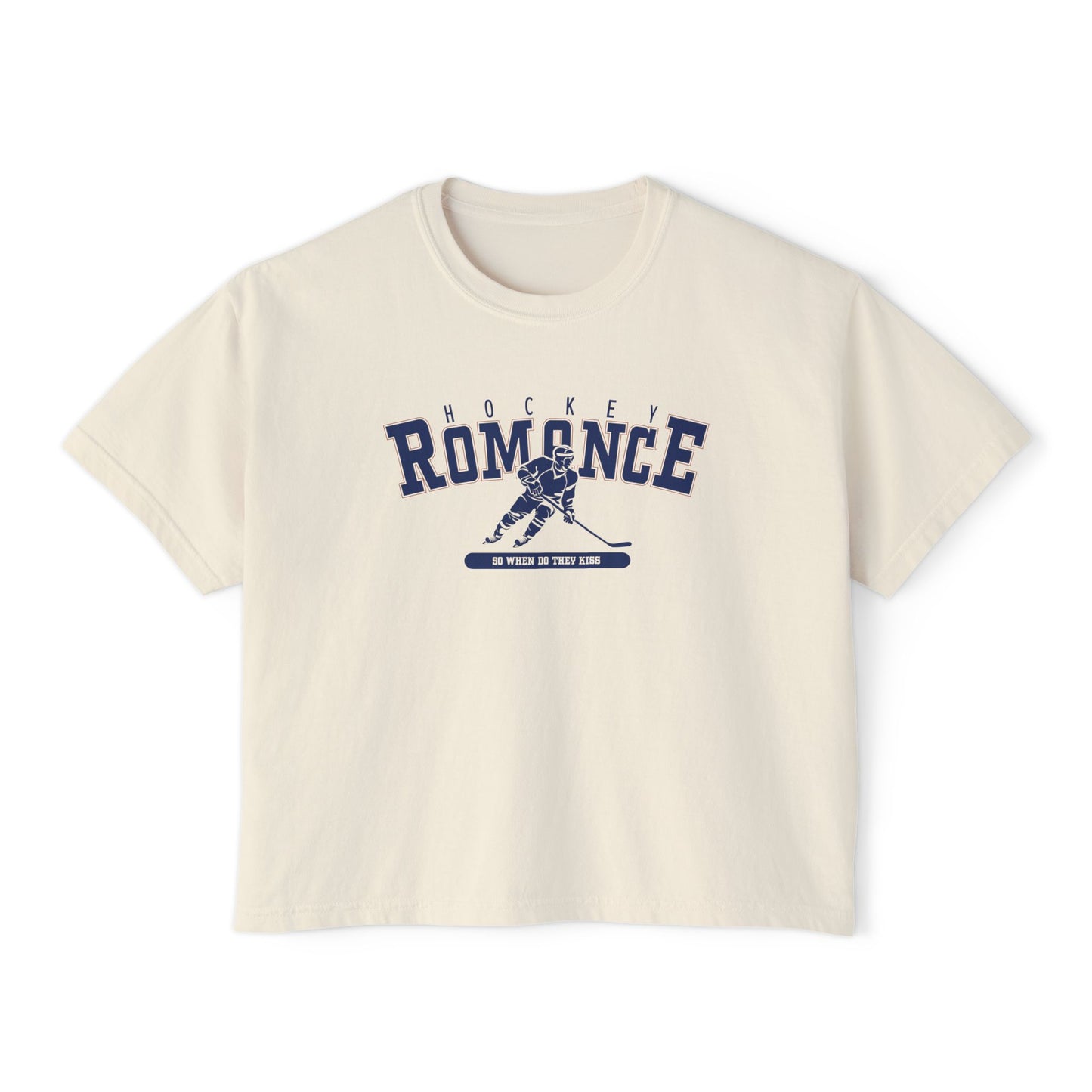 Hockey Romance Crop Top