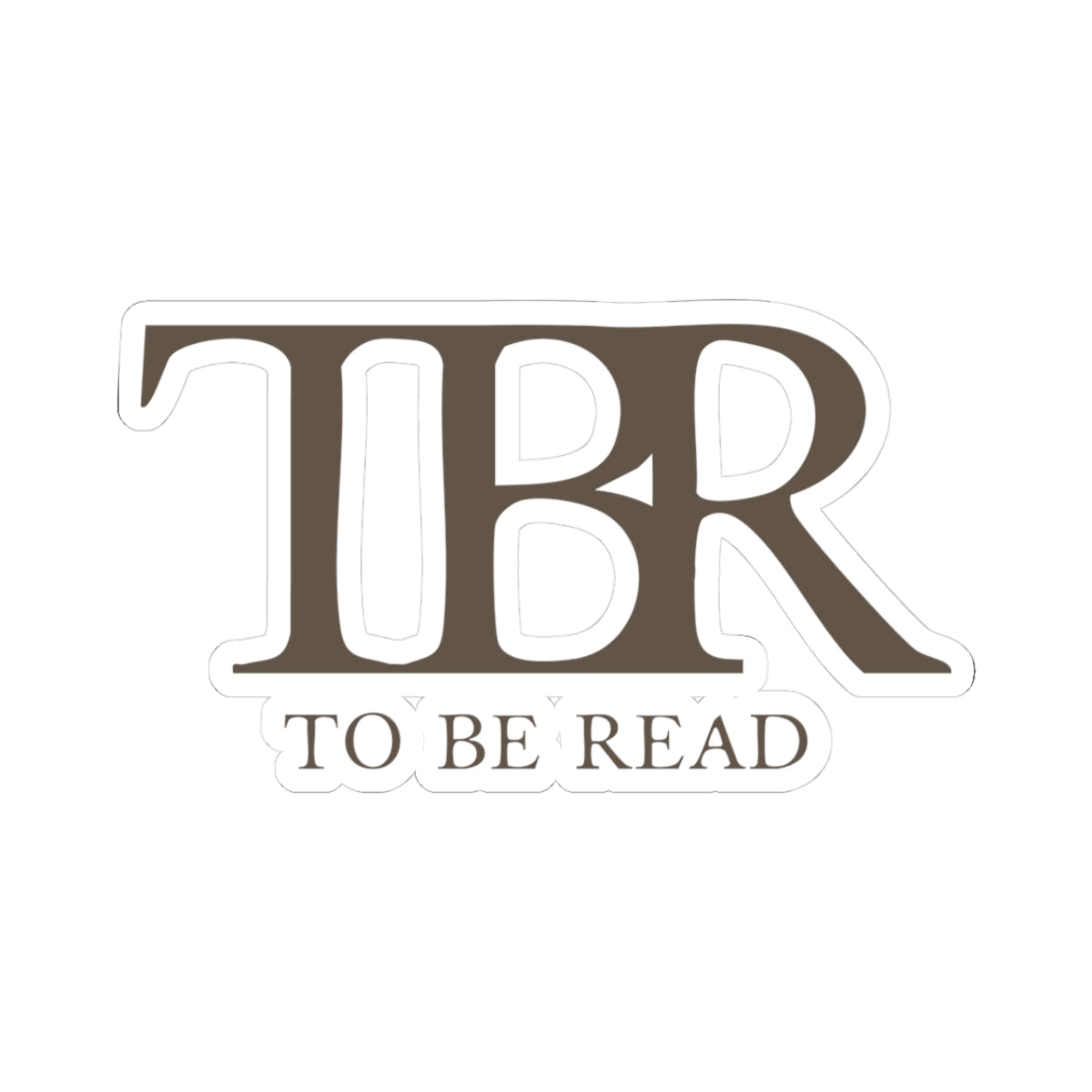 TBR Sticker