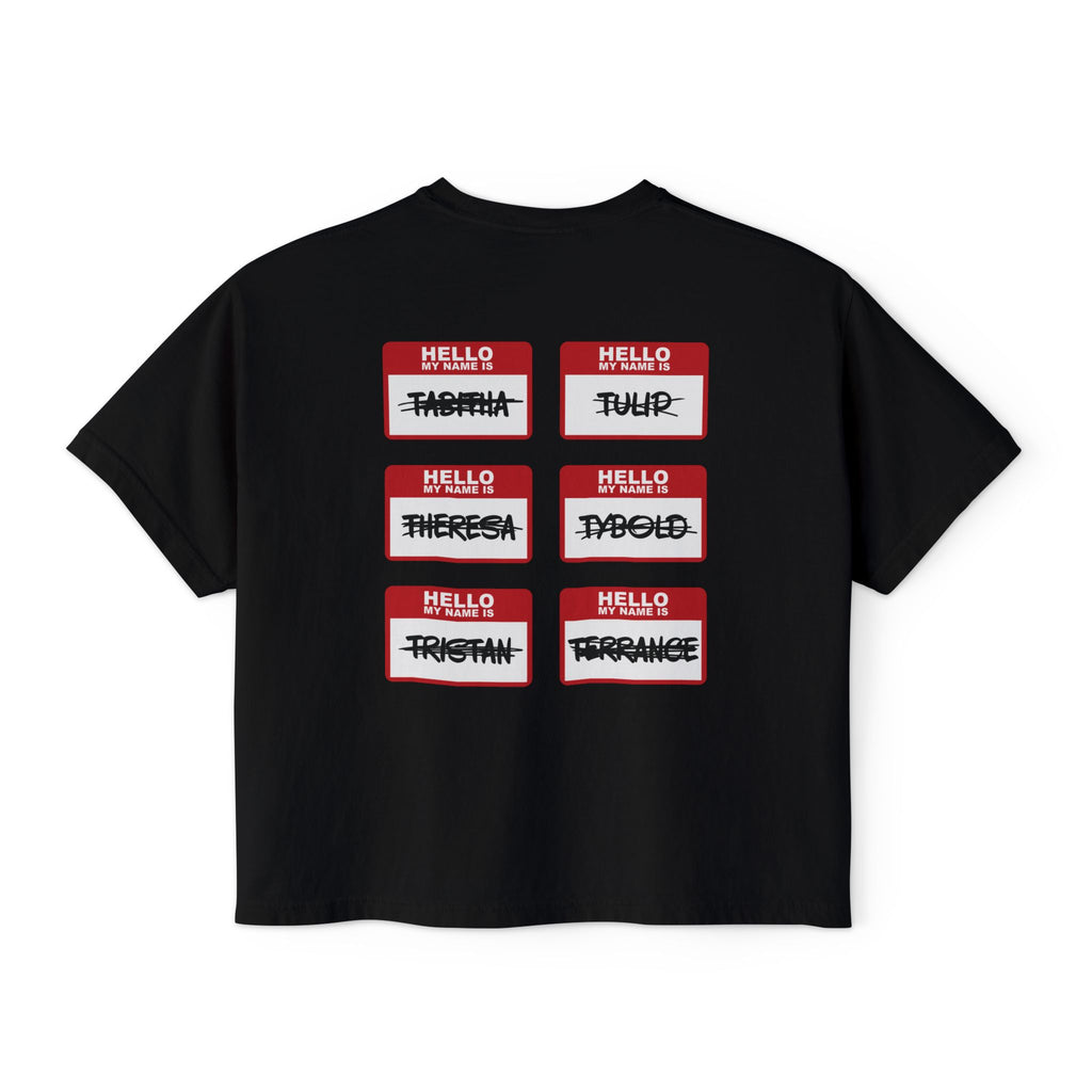Taran Nametag Crop Top