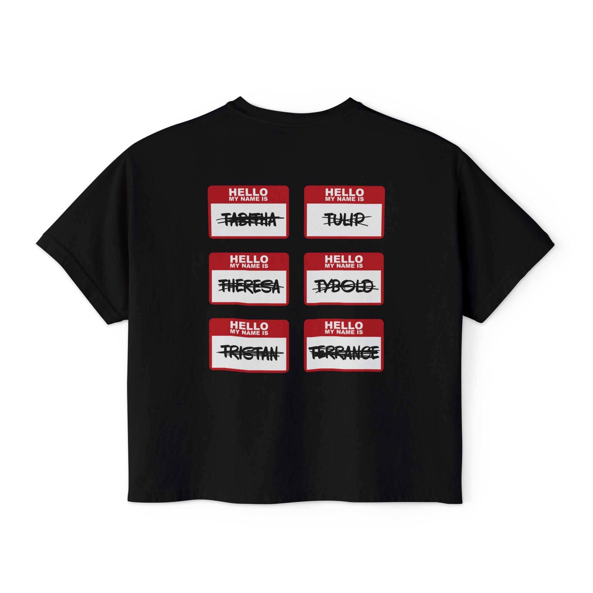Taran Nametag Crop Top