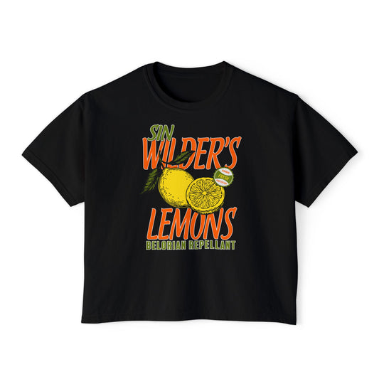 Sin Wilder's Lemons Crop Top